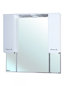 Зеркало-шкаф Bellezza Мари-105 белый с подсветкой