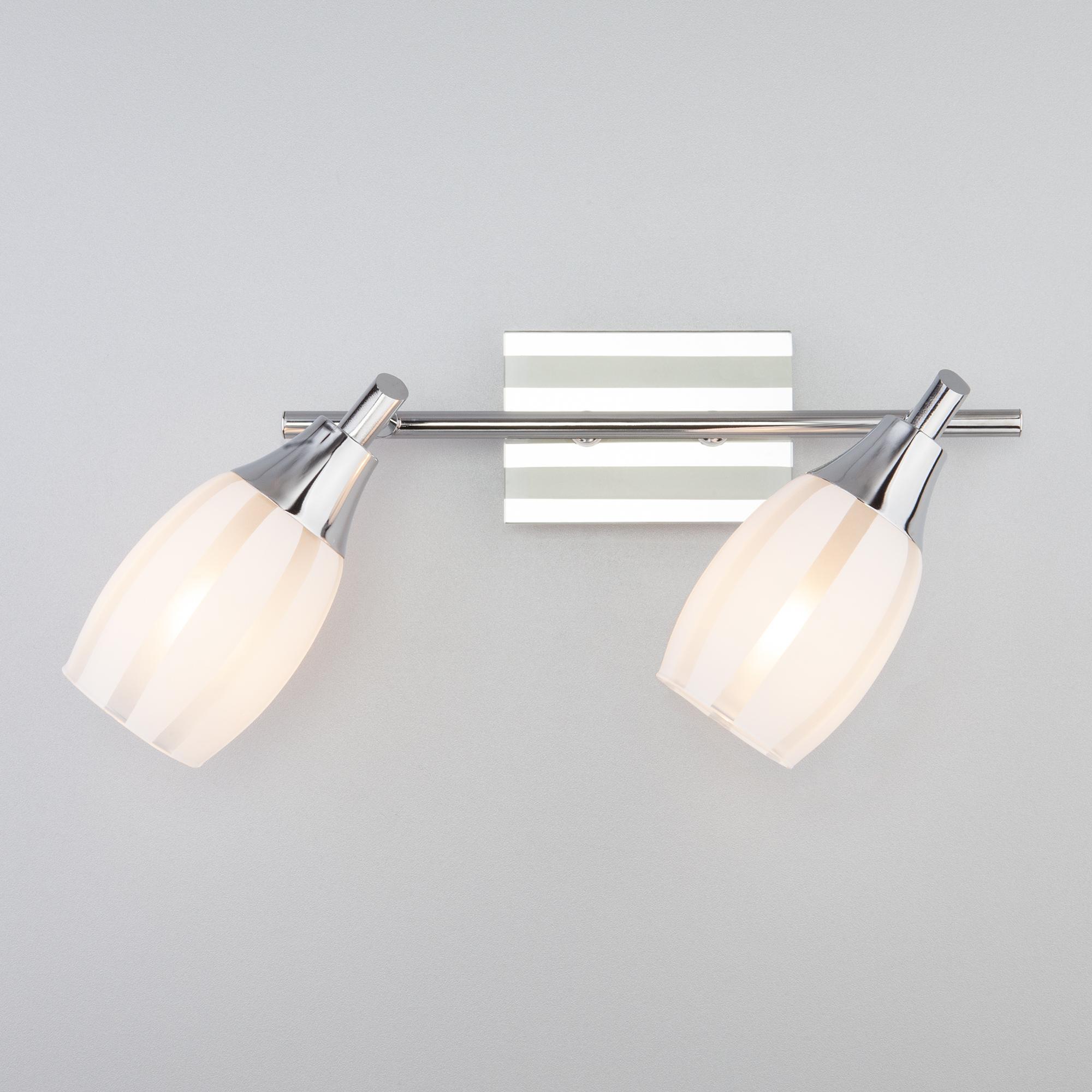 Бра с плафонами Eurosvet 20129/2 хром