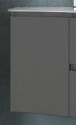 Шкафчик подвесной с распашной створкой, левый 34x40x55 Cezares VAGUE 54907 Grigio talpa opaco