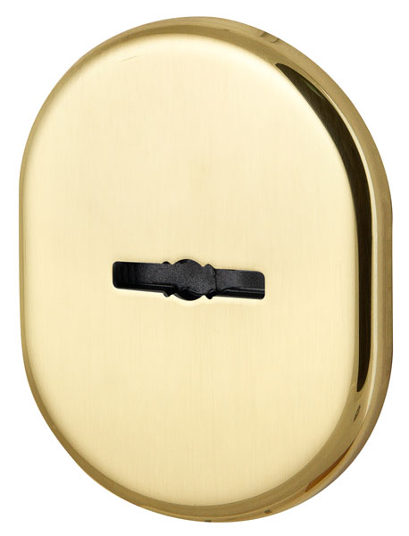 Декоративная накладка Armadillo на сувальдный замок со шторкой PS-DEC CT (ATC ProtecTor 1) GP-2 золото 35589