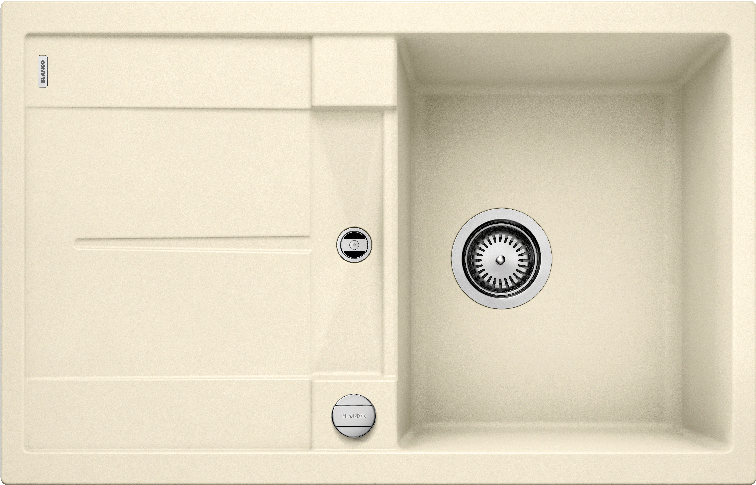 Врезная кухонная мойка Blanco METRA 45 S SILGRANIT PuraDur жасмин