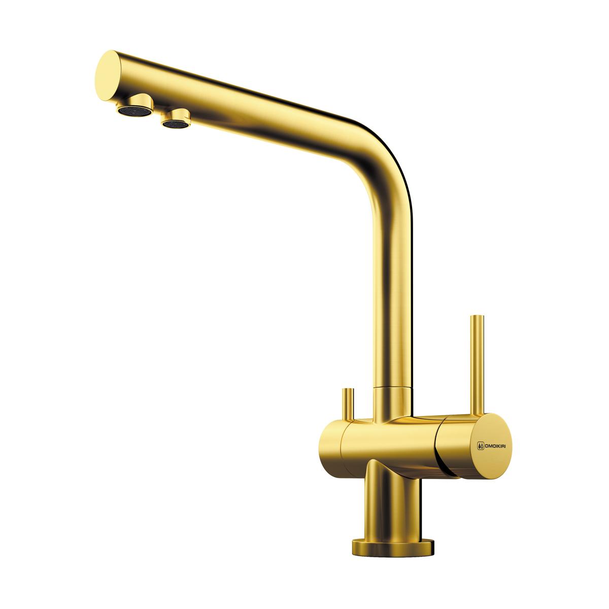 Смеситель для кухни (мойки) Omoikiri Nagano-LG 4994178