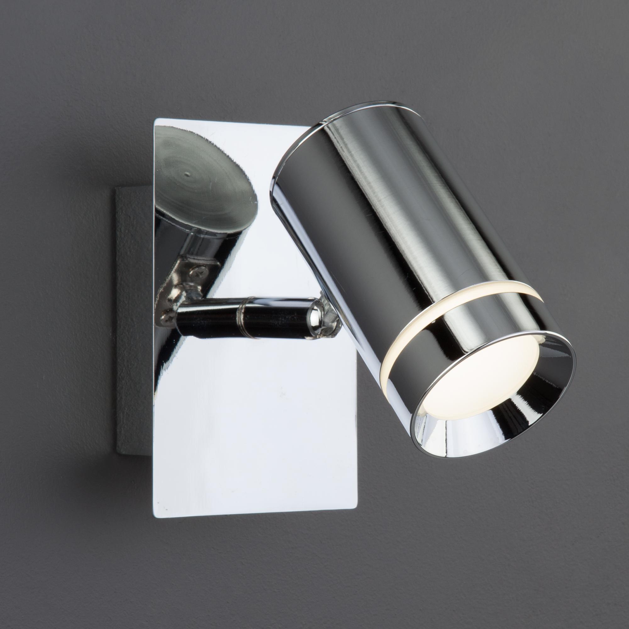 Светодиодный настенный светильник Eurosvet 20064/1 LED хром