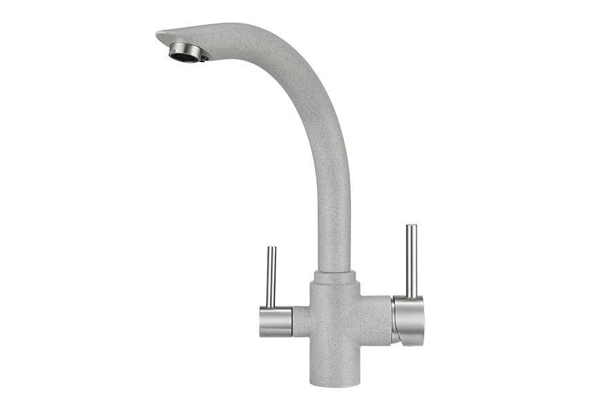 Смеситель для кухни (мойки) Granula 2304 базальт