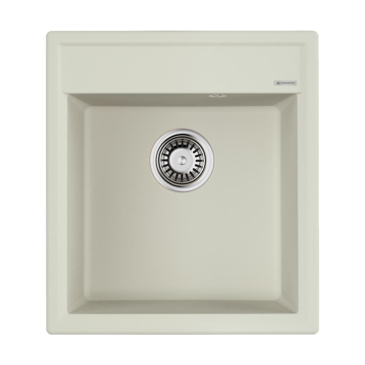 Врезная кухонная мойка Omoikiri Daisen 46-PA пастила 4993610