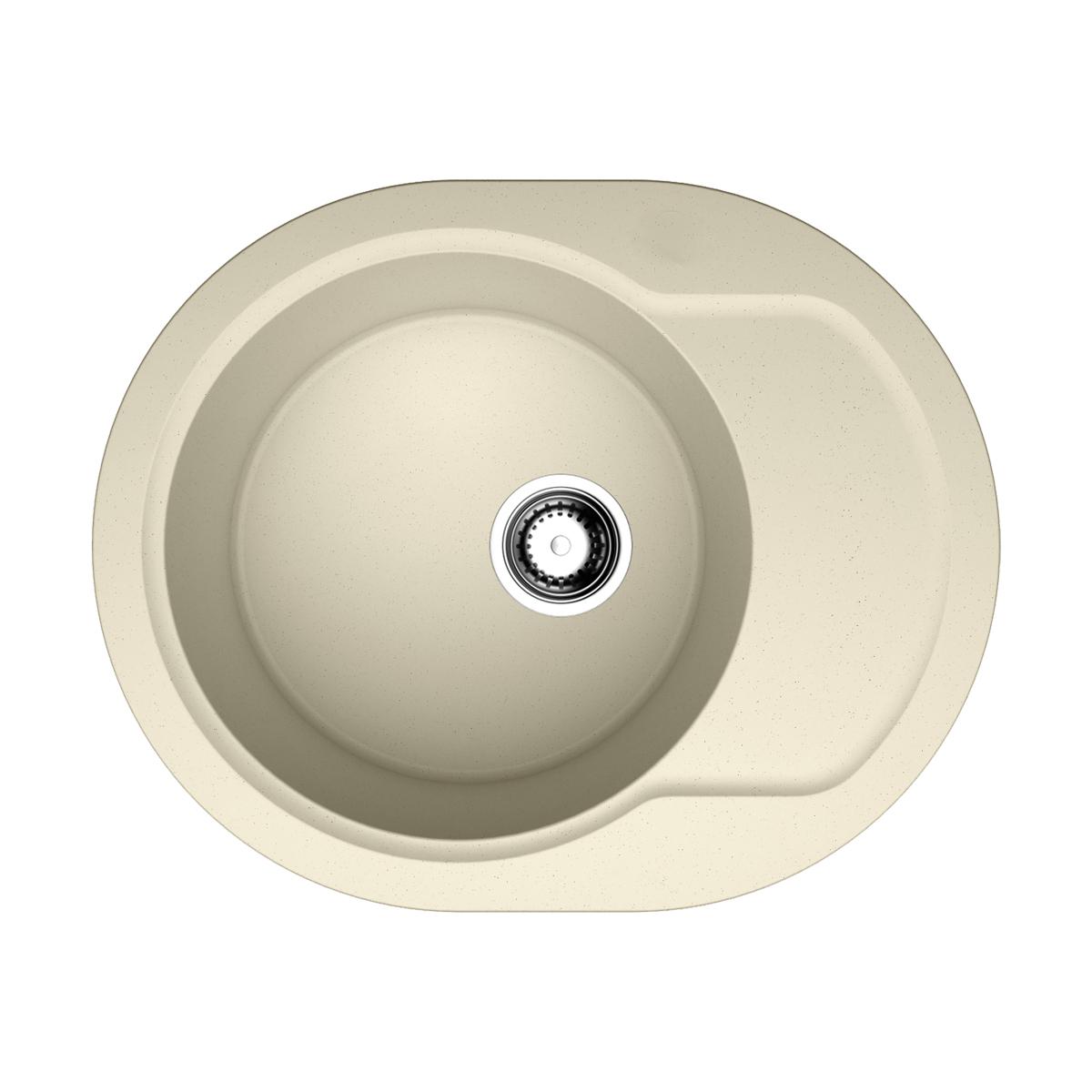 Врезная кухонная мойка Omoikiri Manmaru 62-BE ваниль 4993349