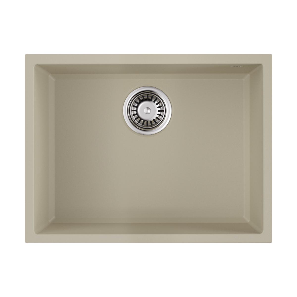 Врезная кухонная мойка Omoikiri Tedori 54-U-BE ваниль 4993989