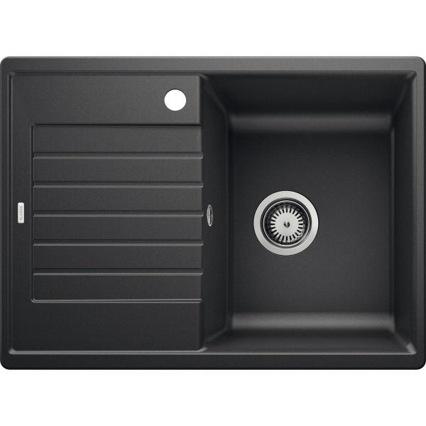 Врезная кухонная мойка Blanco ZIA 45 S Compact SILGRANIT PuraDur антрацит