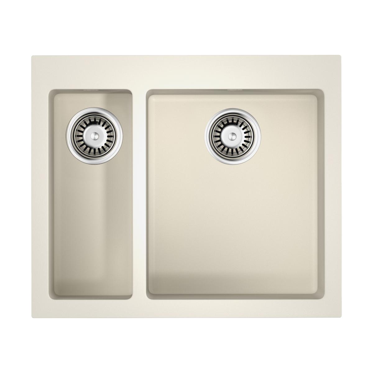 Врезная кухонная мойка Omoikiri Bosen 59-2-WH белый 4993152