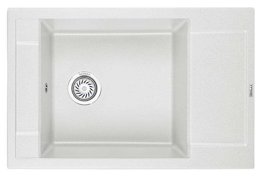 Врезная кухонная мойка Granula 7806 арктик