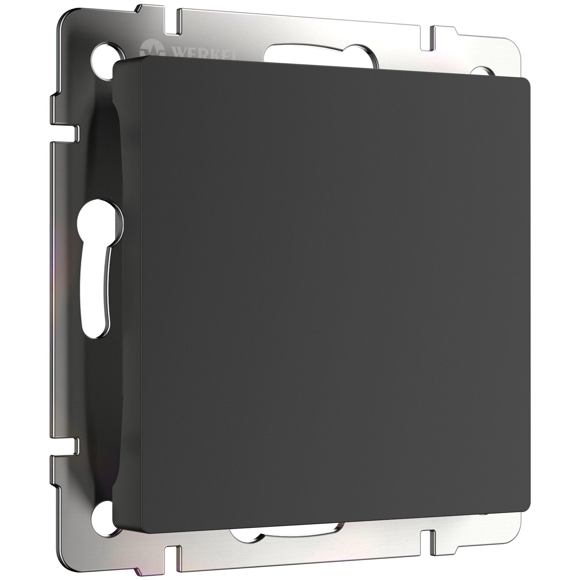 Заглушка черный матовый Werkel W1159208