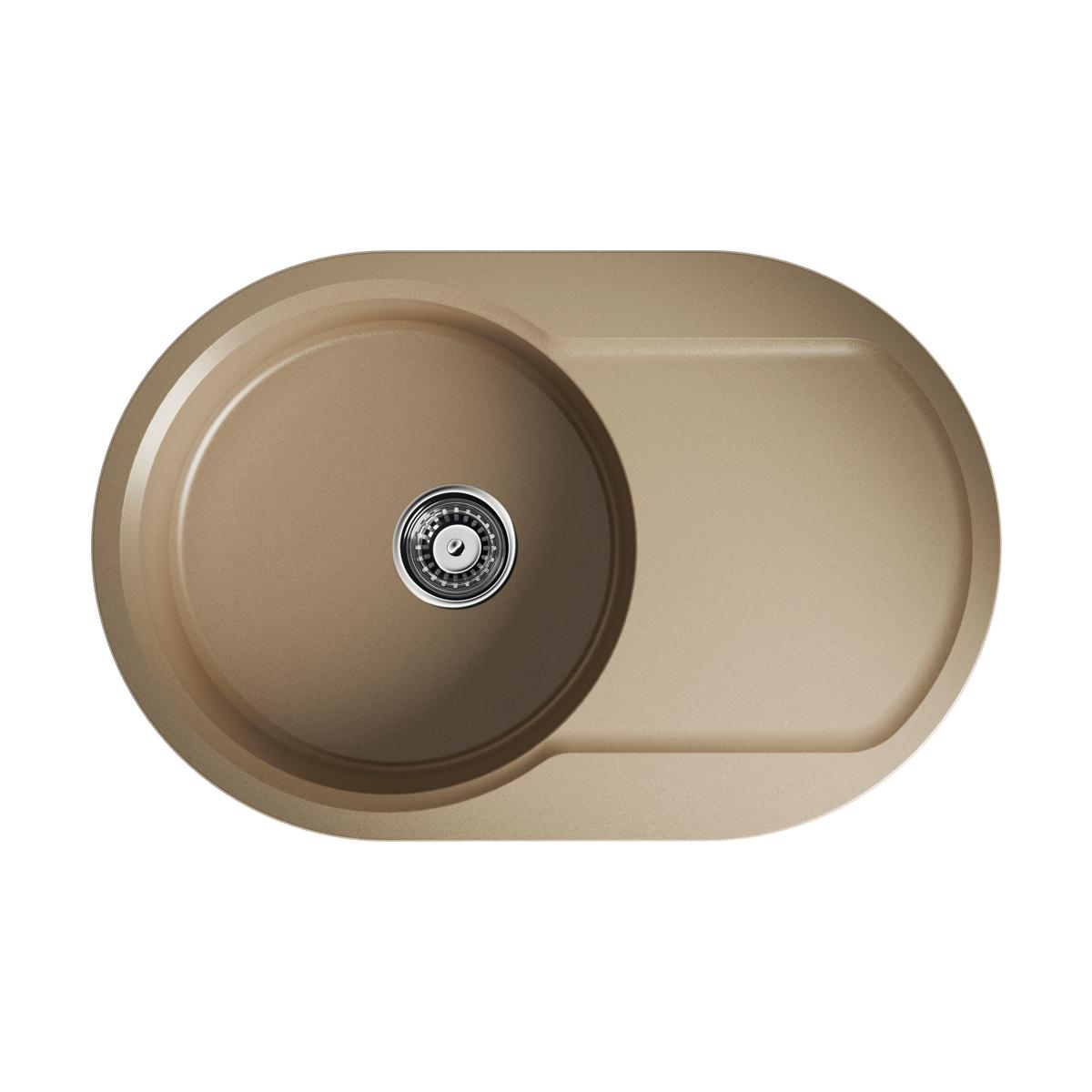 Врезная кухонная мойка Omoikiri Manmaru 78-CA карамель 4993359