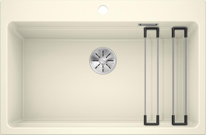 Врезная кухонная мойка Blanco ETAGON 8 SILGRANIT PuraDur жасмин