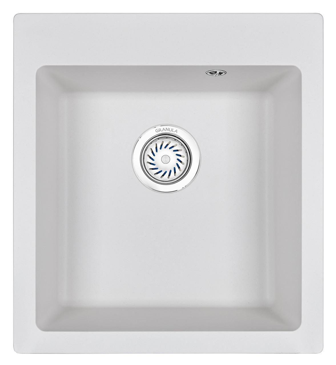 Врезная кухонная мойка Granula 4651 арктик