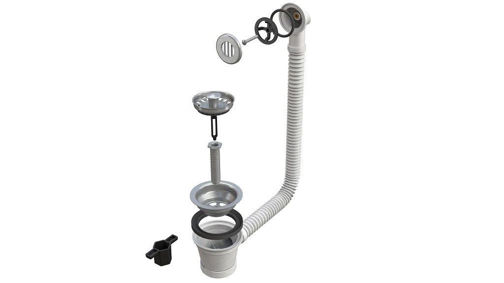 Слив-перелив для мойки Bonomini CANESTRINO 1985LX64B0WZ