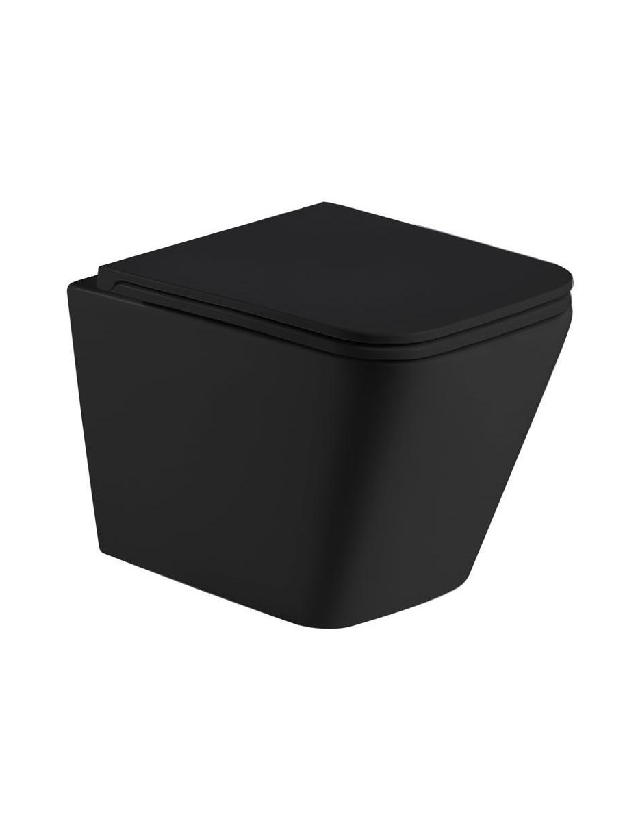 Унитаз подвесной WeltWasser WW GELBACH 043 MT-BL 10000011966 черный матовый