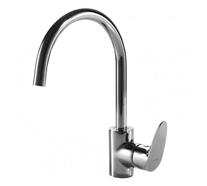 Смеситель для кухни (мойки) Bravat Drop F74898C-1A хром