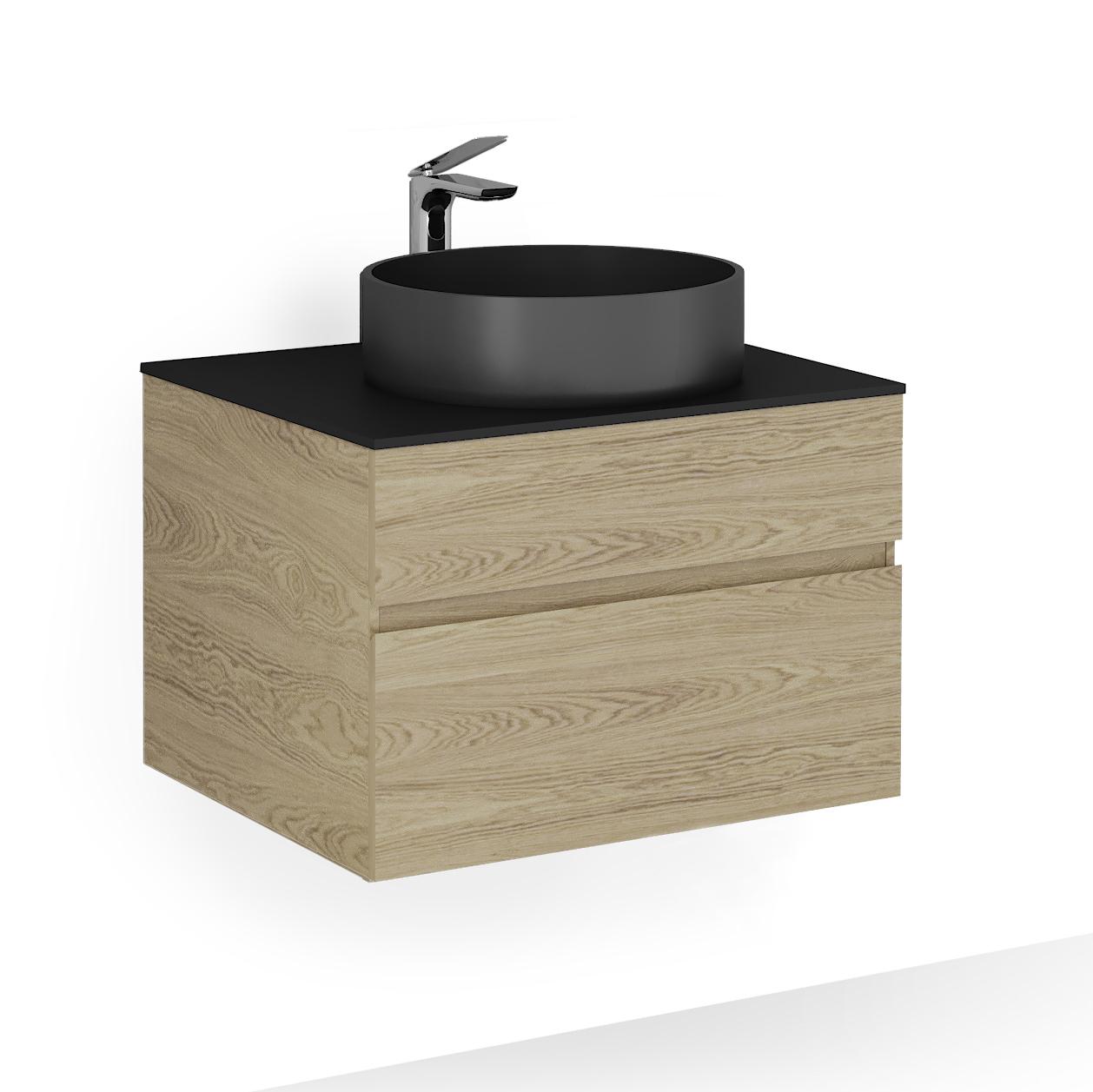 Тумба Raval Decent 60 подвесная Dec.01.60/P/DS/RL дуб сонома