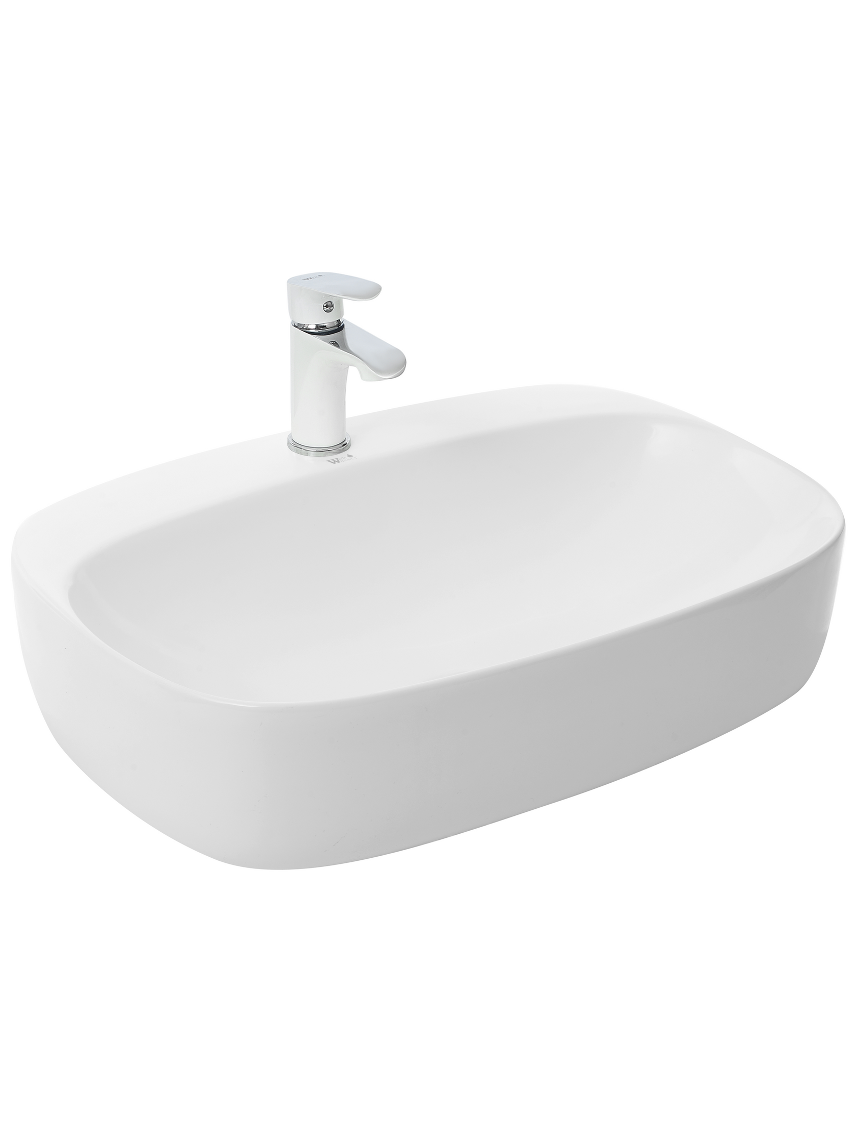 Раковина накладная WeltWasser 59.5/42.5/15.5 WW Elbach 2236 10000004579 белая