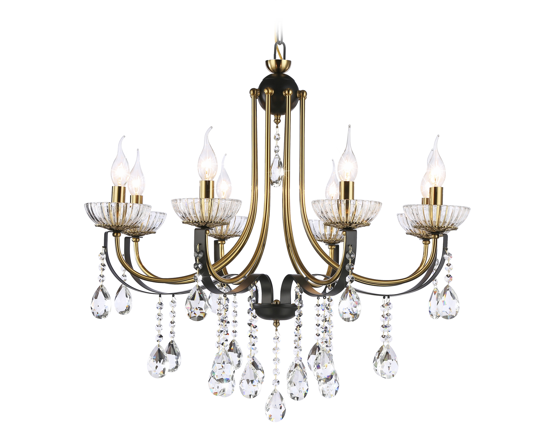 Подвесная люстра с хрусталем Ambrella Light Traditional TR4953