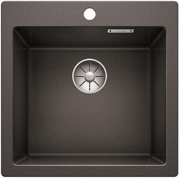 Врезная кухонная мойка Blanco PLEON 5 SILGRANIT PuraDur антрацит