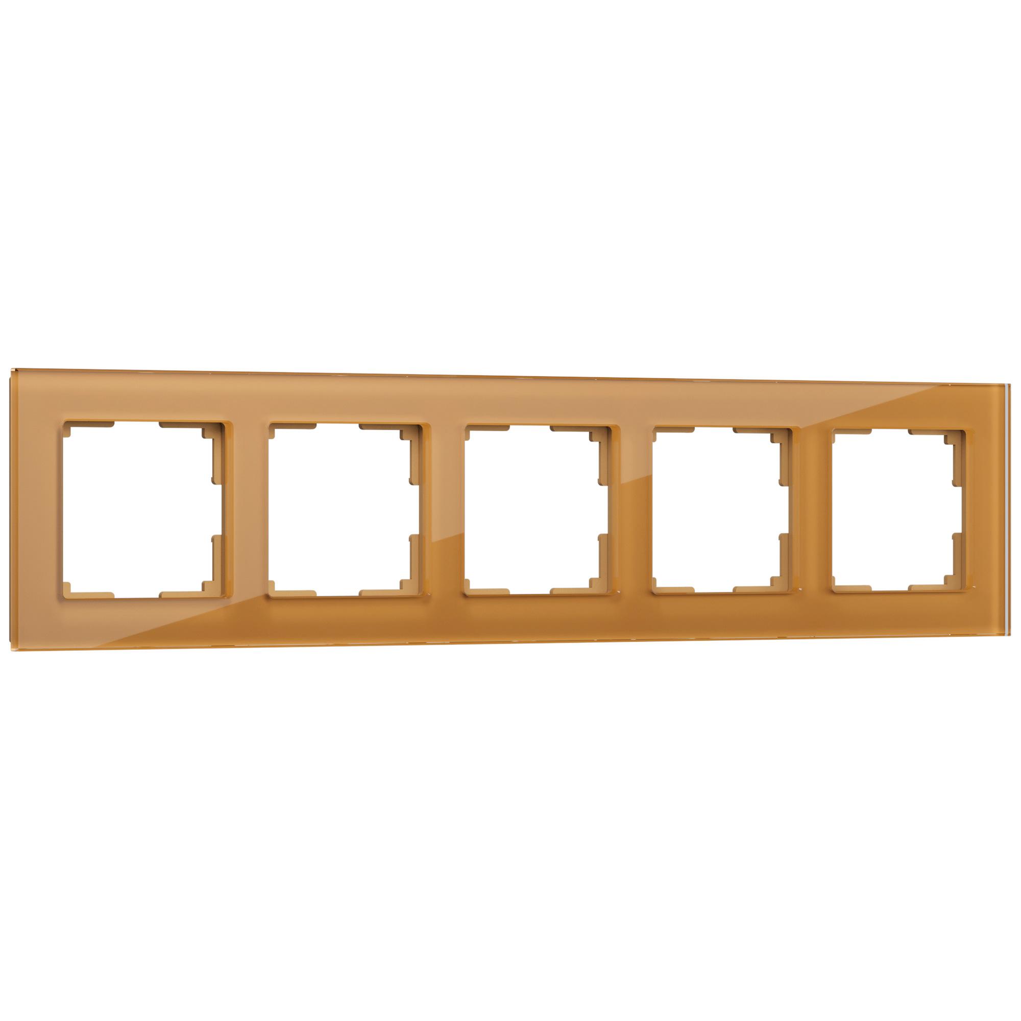 Рамка на 5 постов бронзовый Werkel WL01-Frame-05