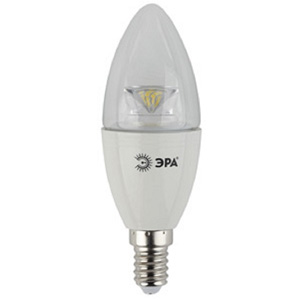Лампа светодиодная ЭРА LED B35-7w-842-E14 (прозрачная)
