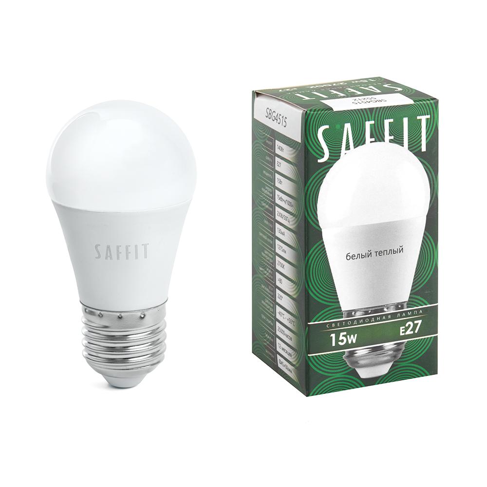 Лампа светодиодная Saffit SBG4515 55212