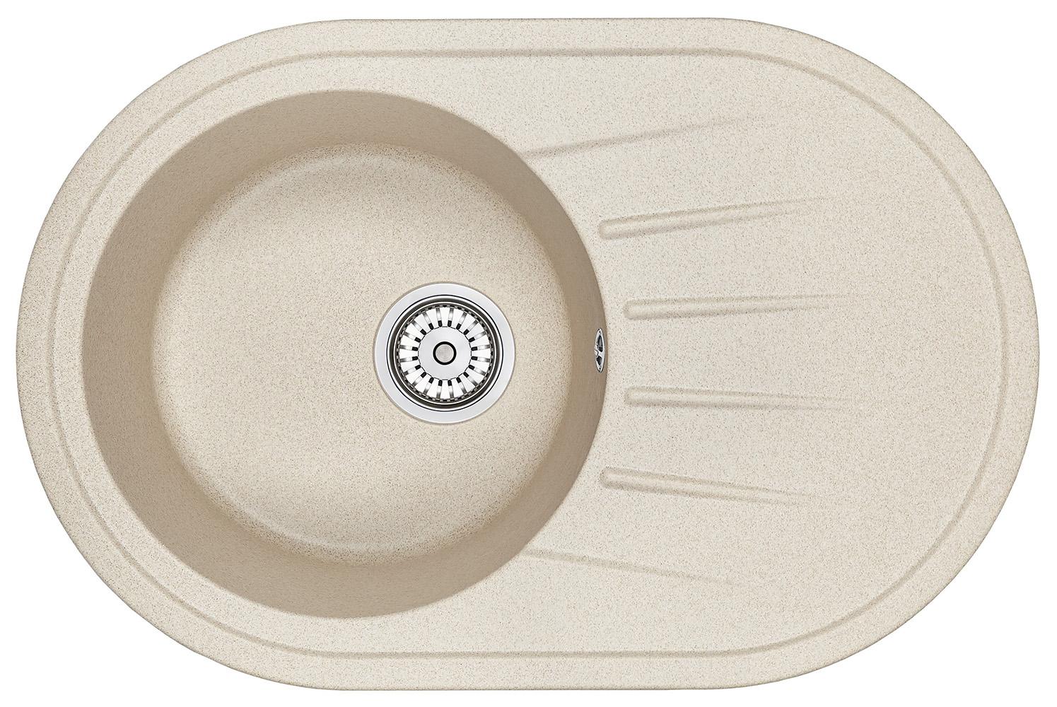Кухонные мойки Granula ST-7601 бежевый