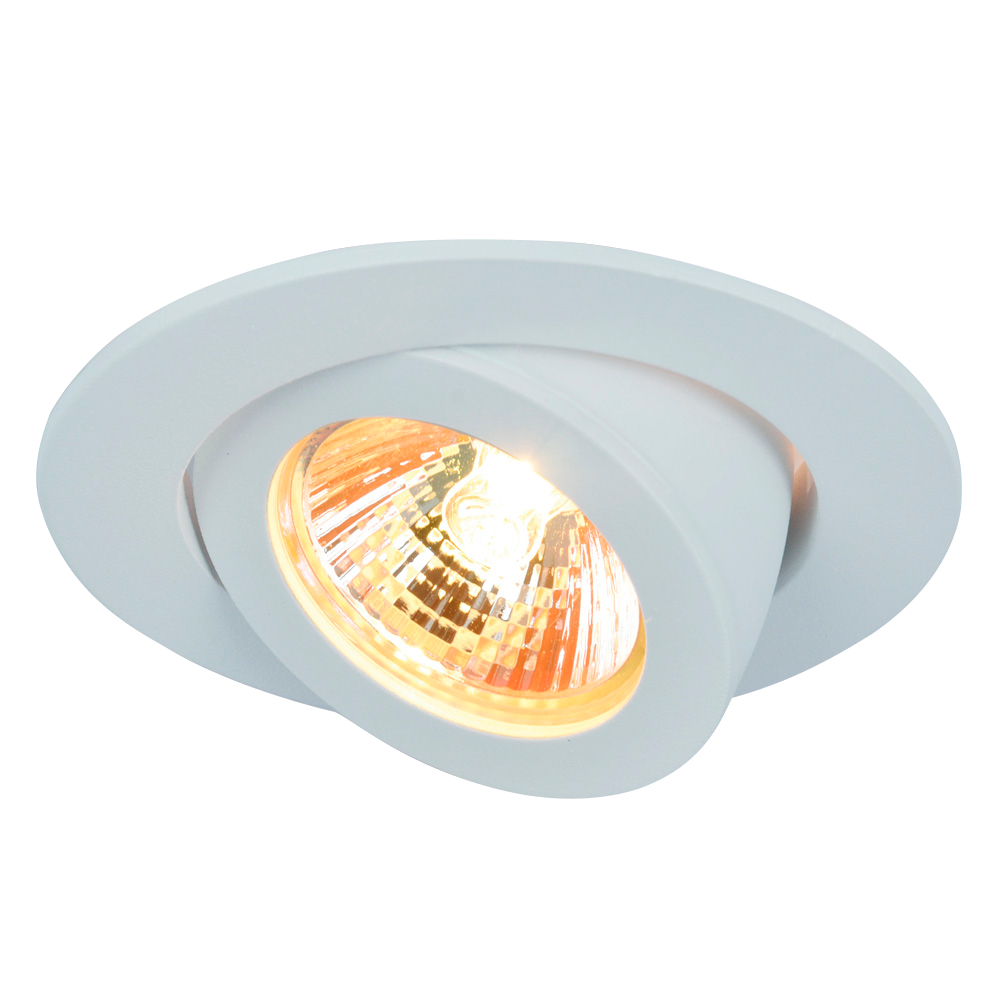 Точечный светильник встраиваемый Arte Lamp Accento A4009PL-1WH