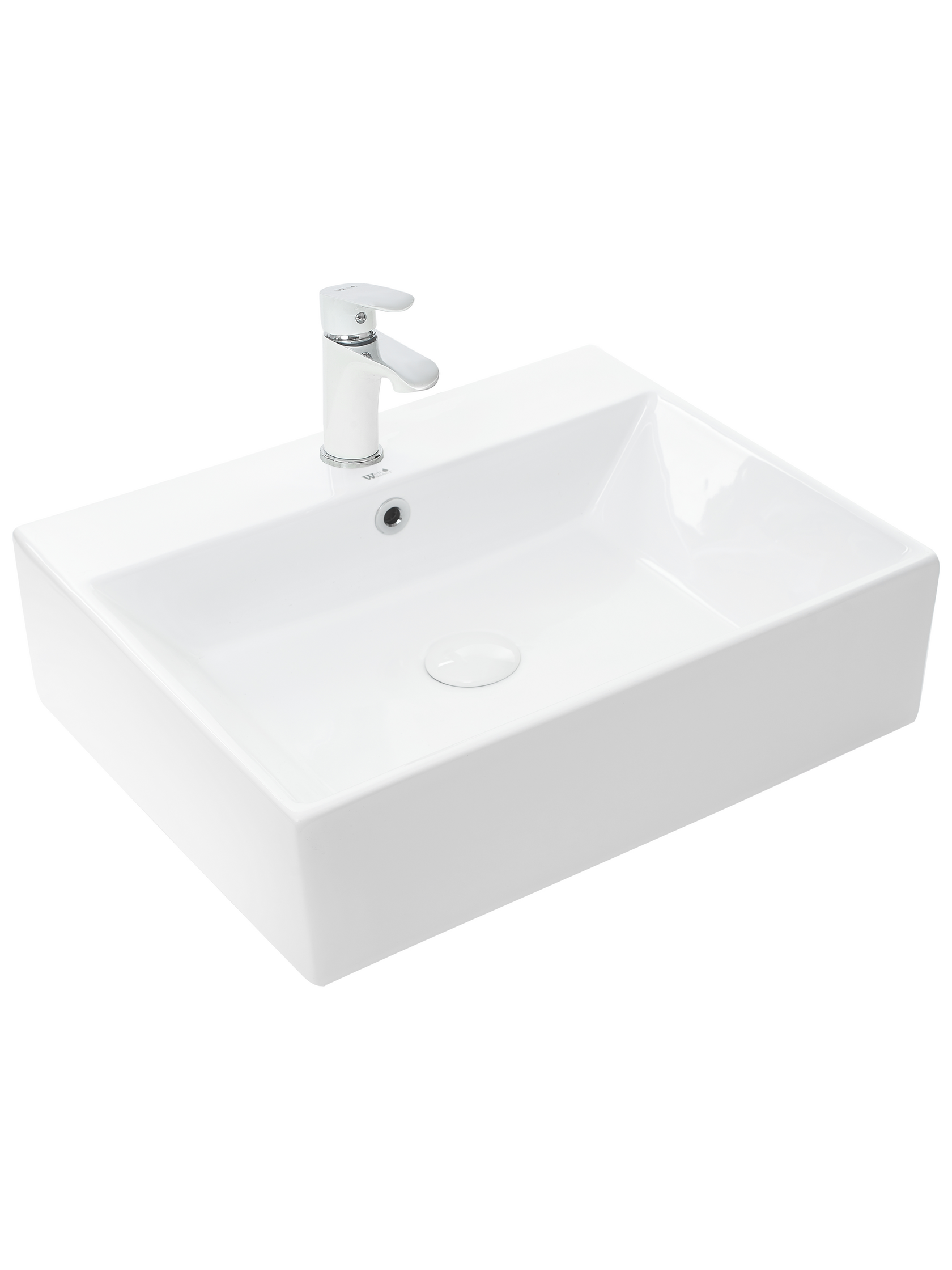 Раковина подвесная WeltWasser 52/43/14 WW Aisbach 5030 10000003880 белая