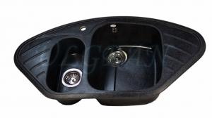 Мойка кухонная ULGRAN U-105 черная
