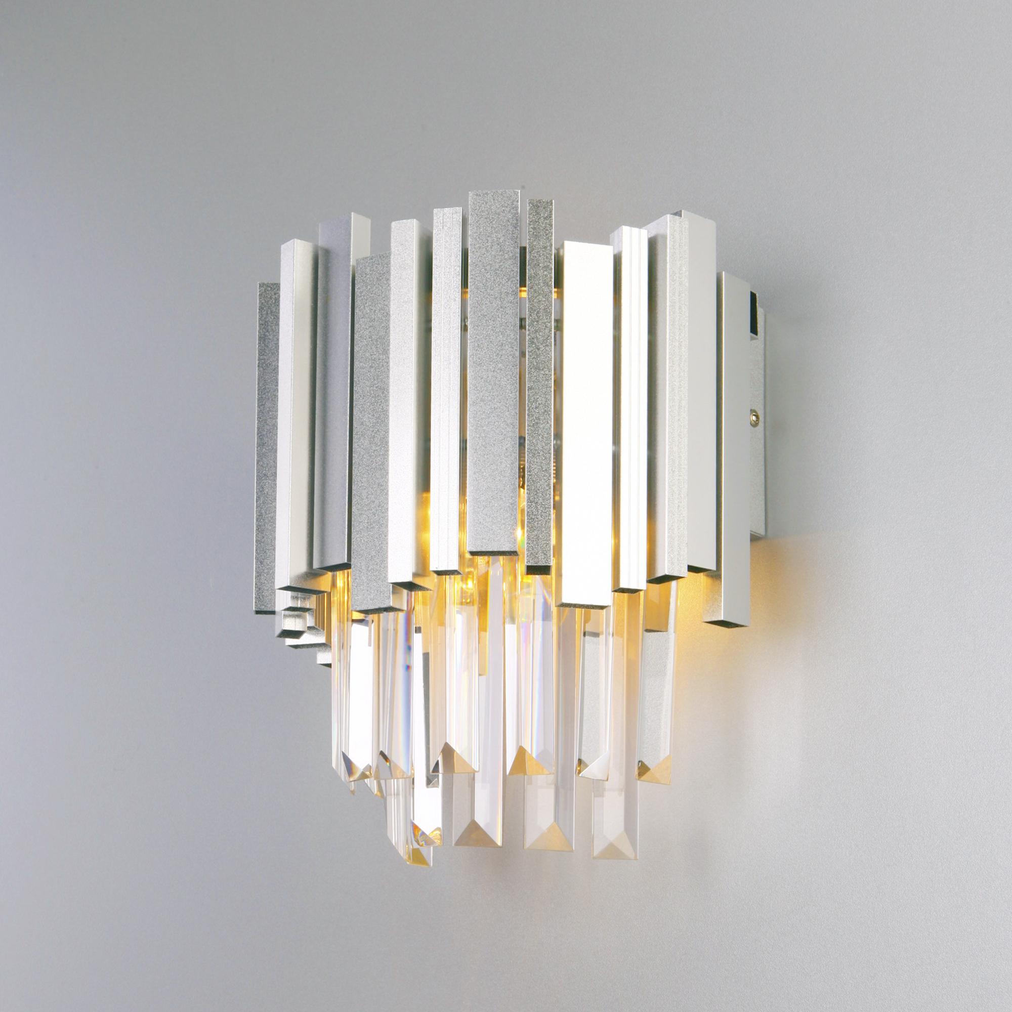 Настенный светильник с хрусталём Bogate's 340/1 Strotskis (308/1)