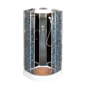 Душевая кабина Deto BM1590NBLACK без крыши