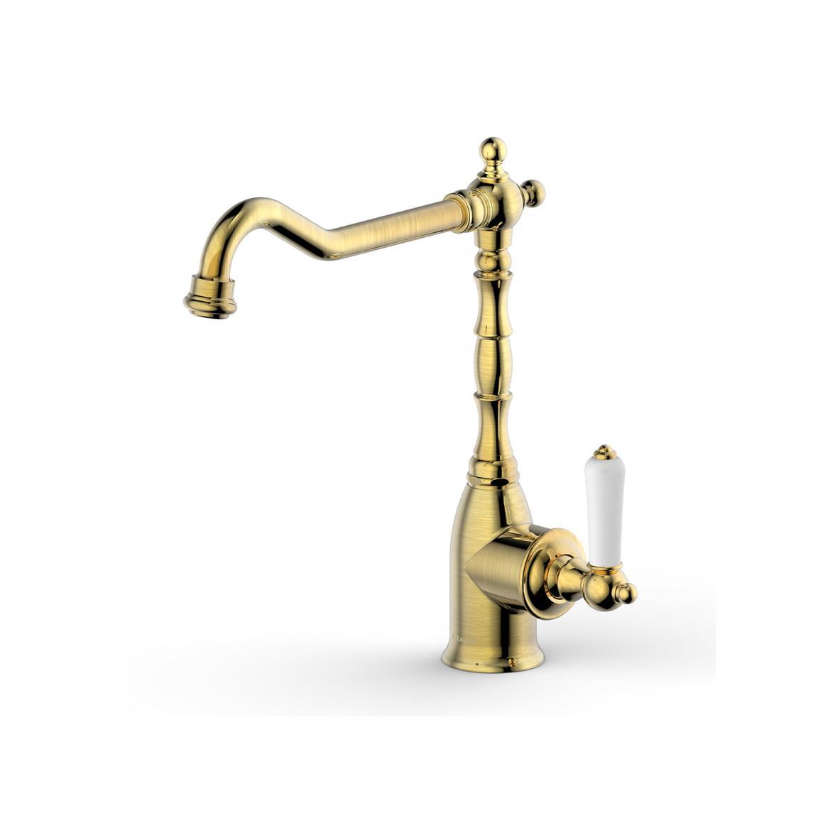 Смеситель для кухни (мойки) Bravat Art F775109U бронза