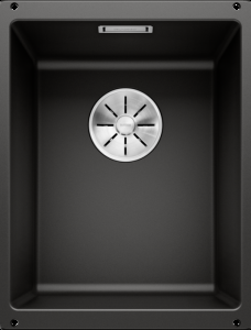 Врезная кухонная мойка Blanco SUBLINE 320-U SILGRANIT PuraDur черный
