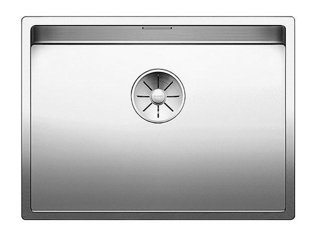 Врезная кухонная мойка Blanco CLARON 550-U нержавеющая сталь