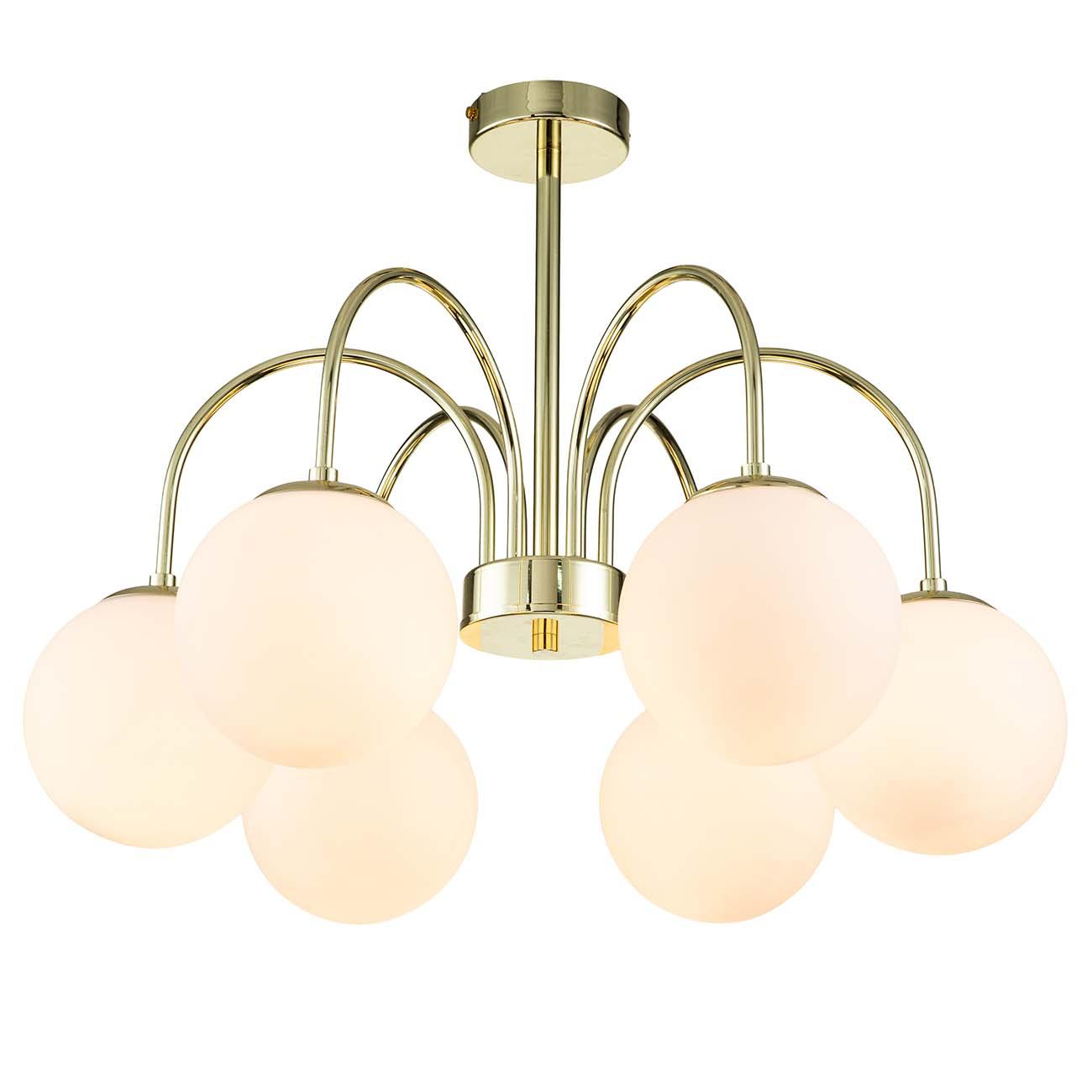 Светильник на штанге Indigo Voga V000325 13017/6R Gold