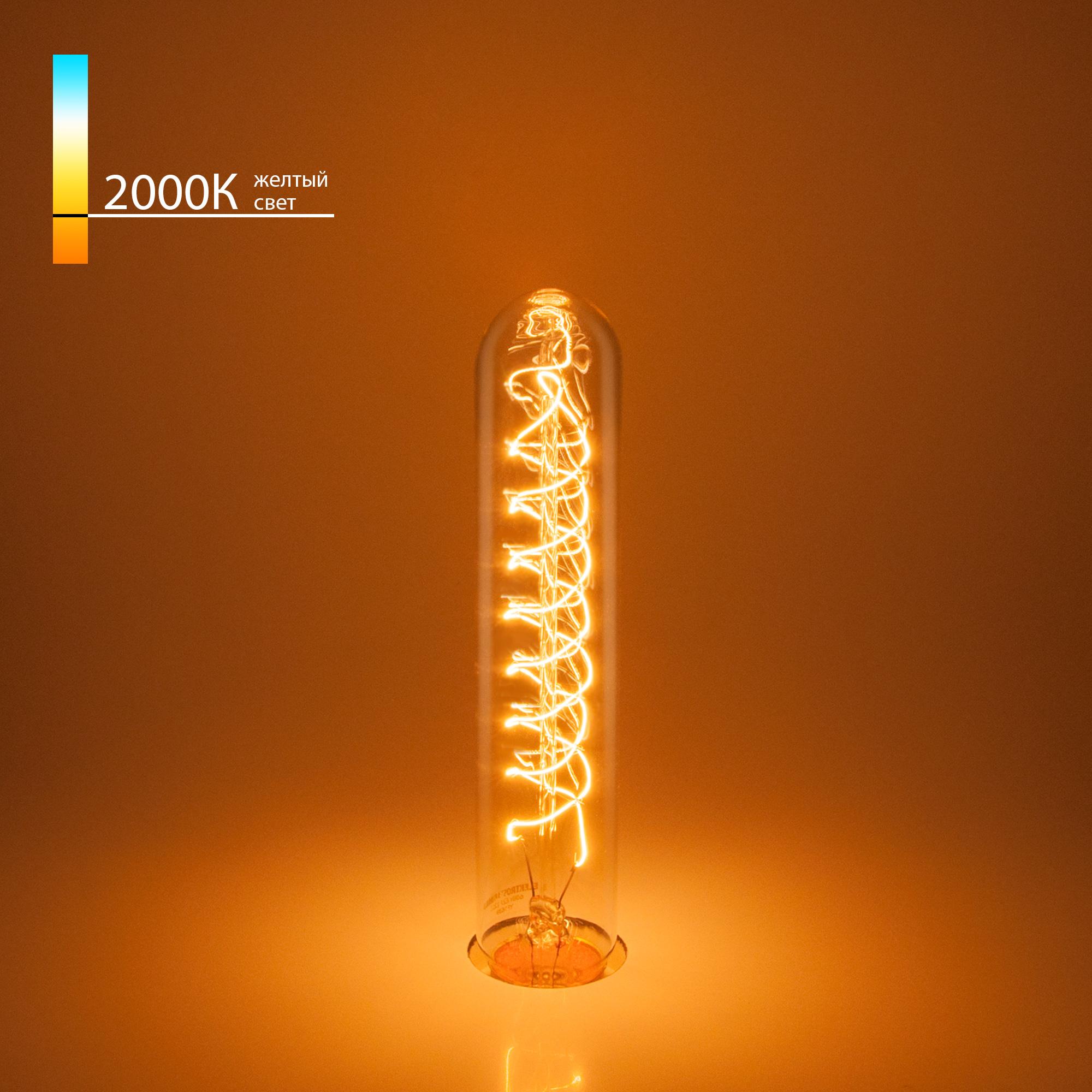 Ретро лампа Эдисона Elektrostandard T32 60W E27