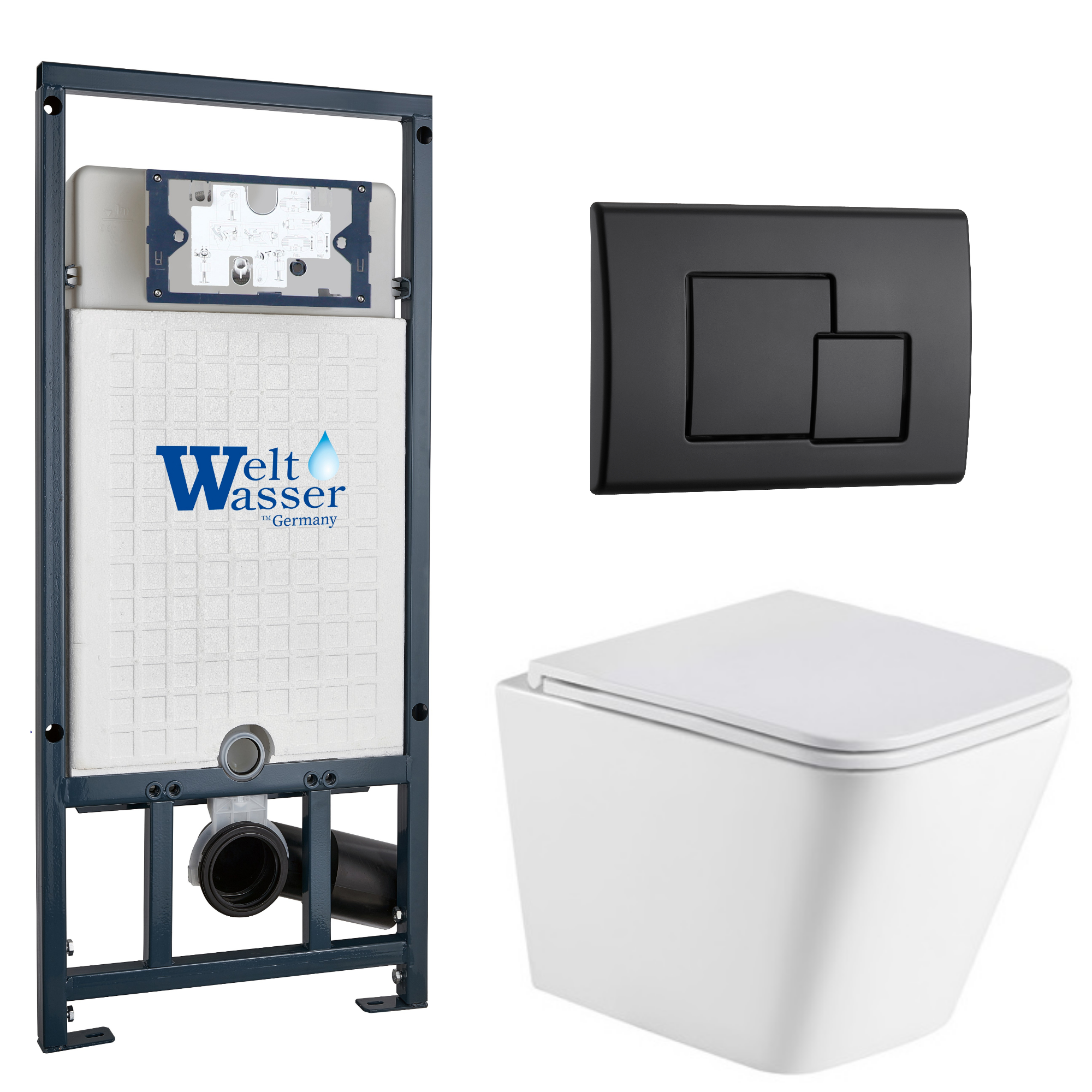 Комплект WeltWasser 10000011923 Gelbach 043 MT-WT + Marberg 507 + Marberg 507 SE MT-BL