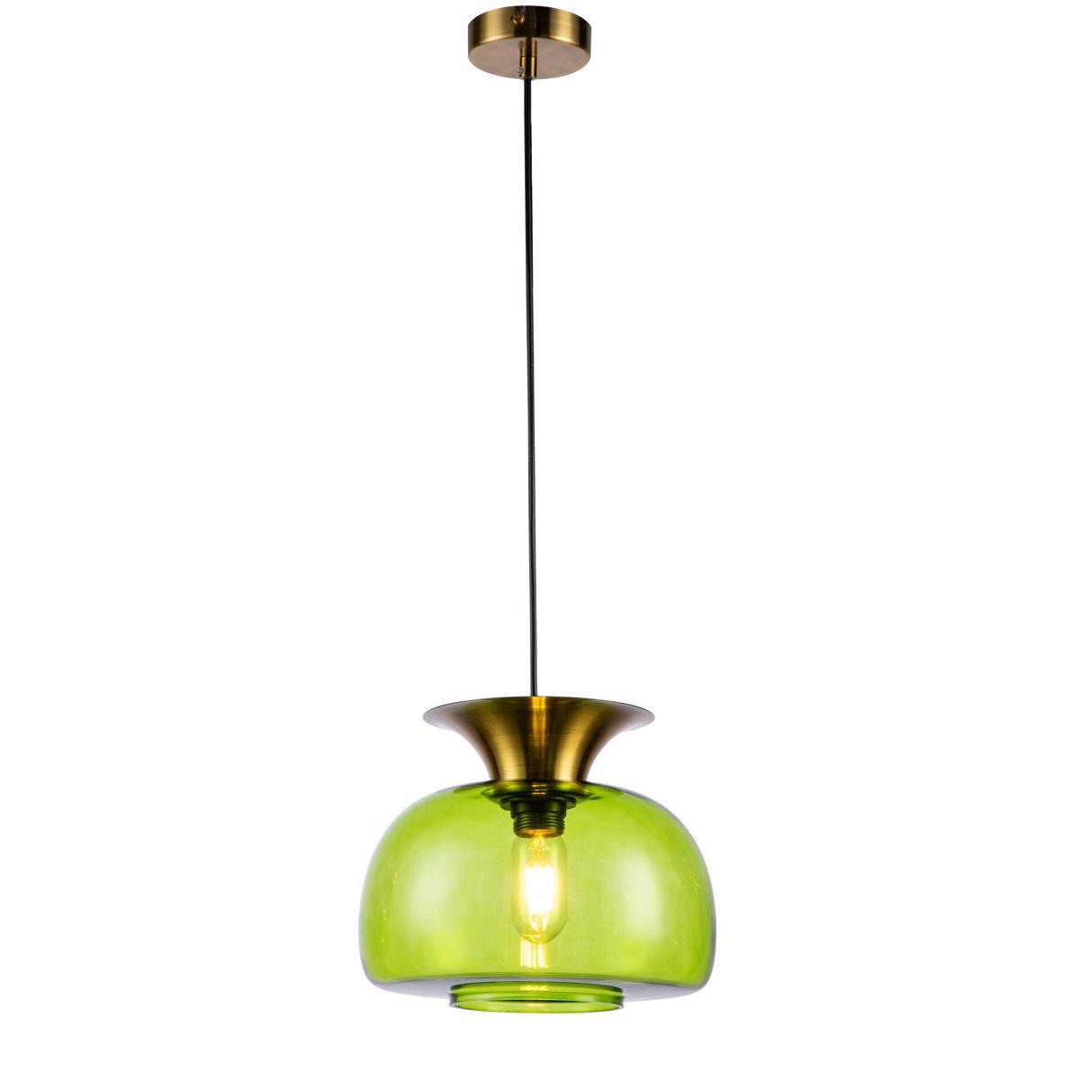 Подвесной светильник Indigo Mela V000097 11004/1P Green