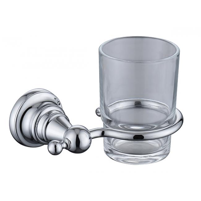 Держатель стакана (стекло/латунь) Kaiser KH-2205 хром