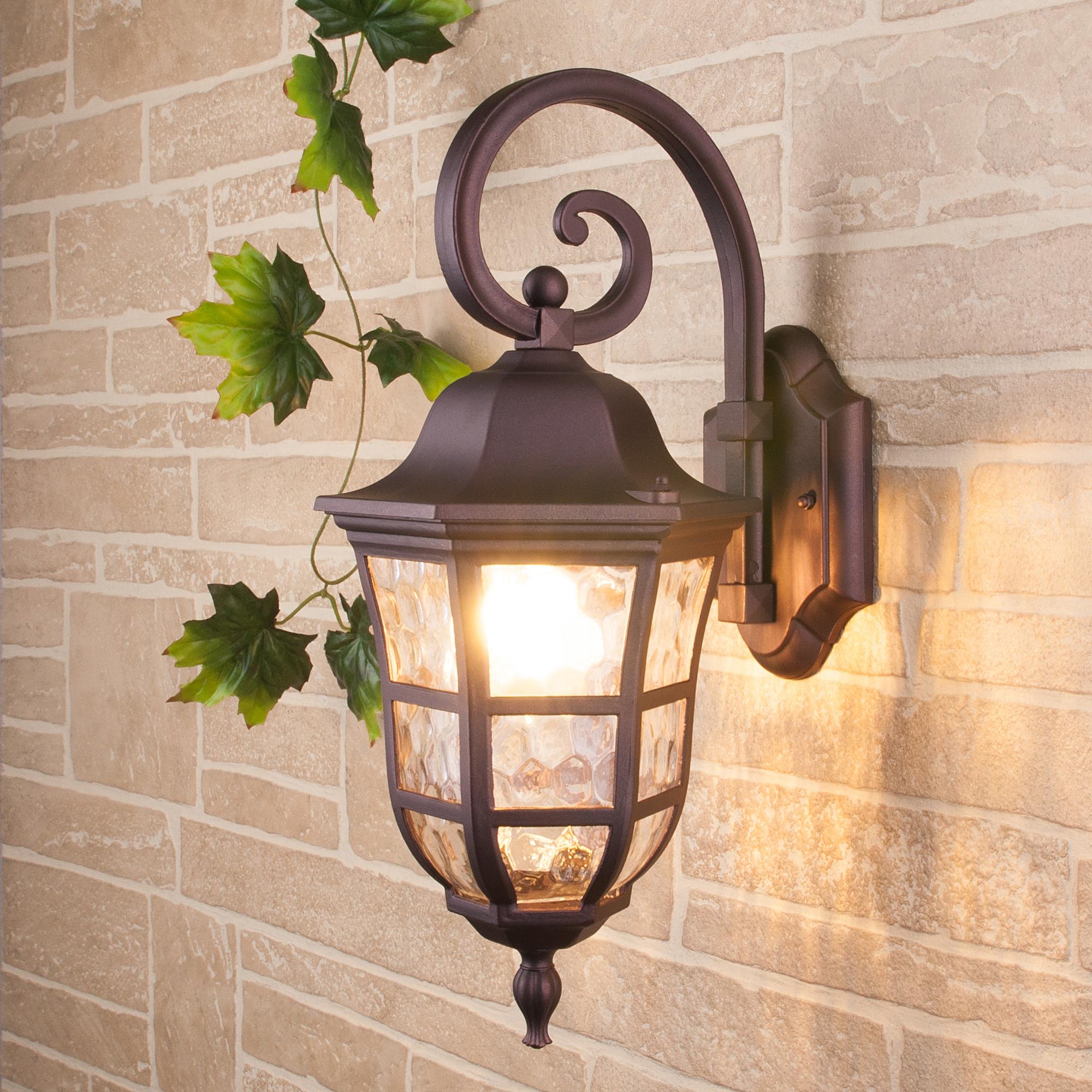 Уличный настенный светильник Elektrostandard GL 1013D Dorado D кофейное золото