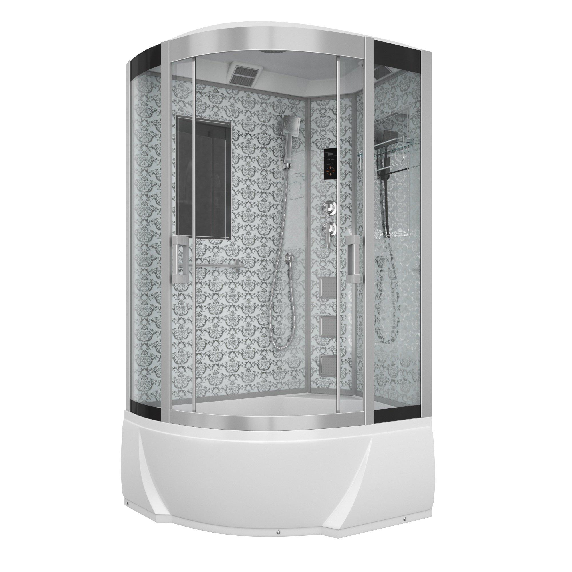 Душевая кабина Niagara Luxe 7712WR 80x120 высокий поддон (4 места)