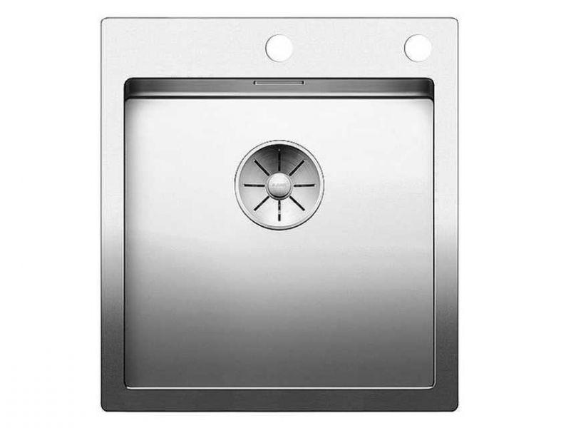 Врезная кухонная мойка Blanco CLARON 400-IF/А нержавеющая сталь