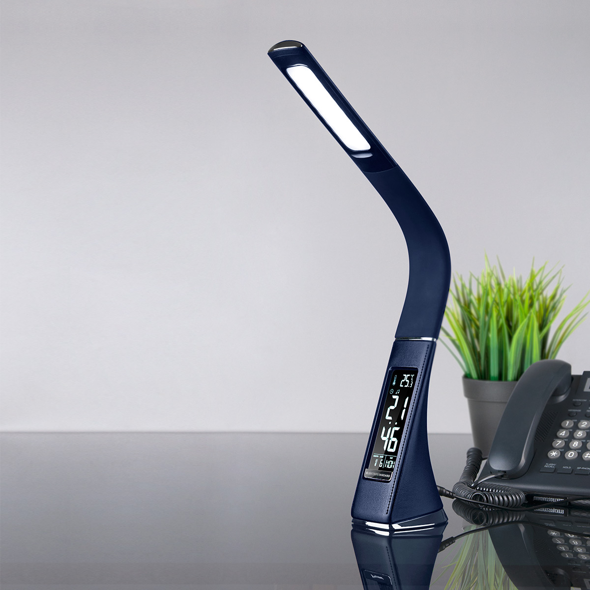 Светодиодная настольная лампа Elektrostandard Elara синий (TL90220)