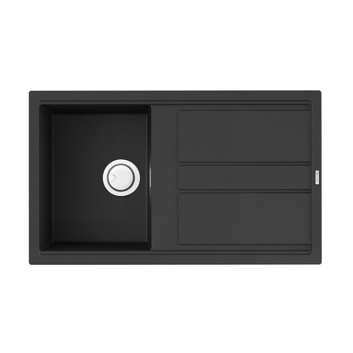 Врезная кухонная мойка Omoikiri Kitagawa 86-GB графит 4993808