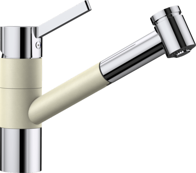 Смеситель для кухни (мойки) Blanco Tivo-S Silgranit хром/жасмин