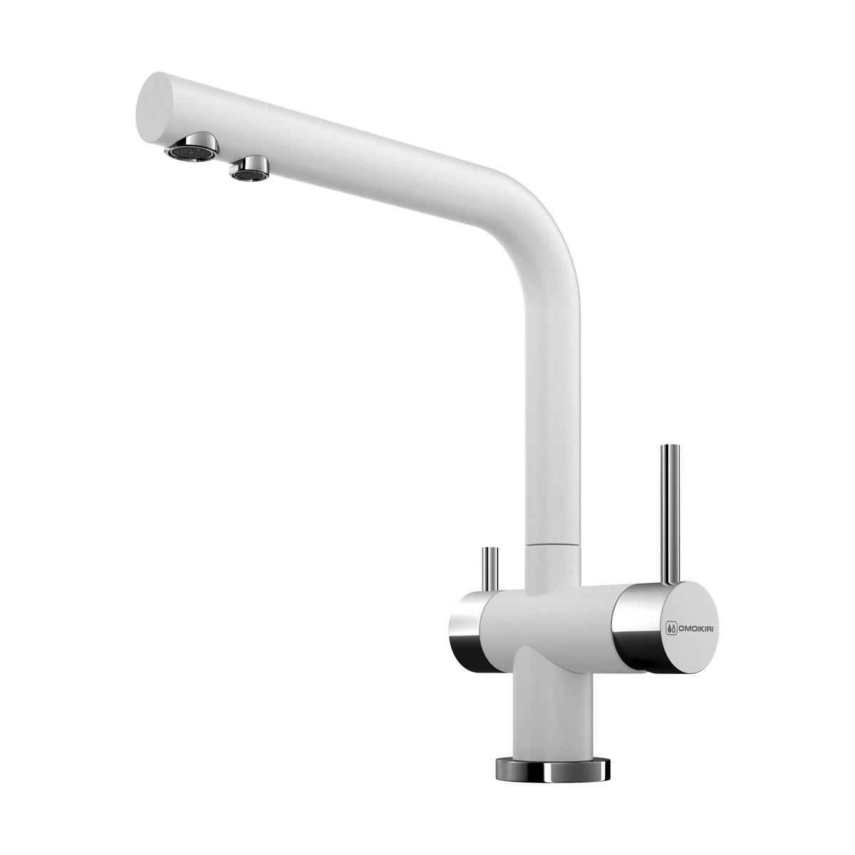 Смеситель для кухни (мойки) Omoikiri Nagano-WH 4994054