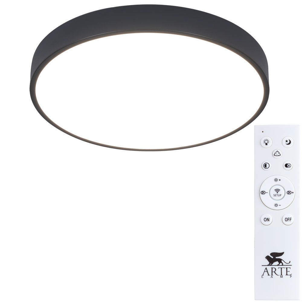 Люстра потолочная Arte Lamp Arena A2661PL-1BK